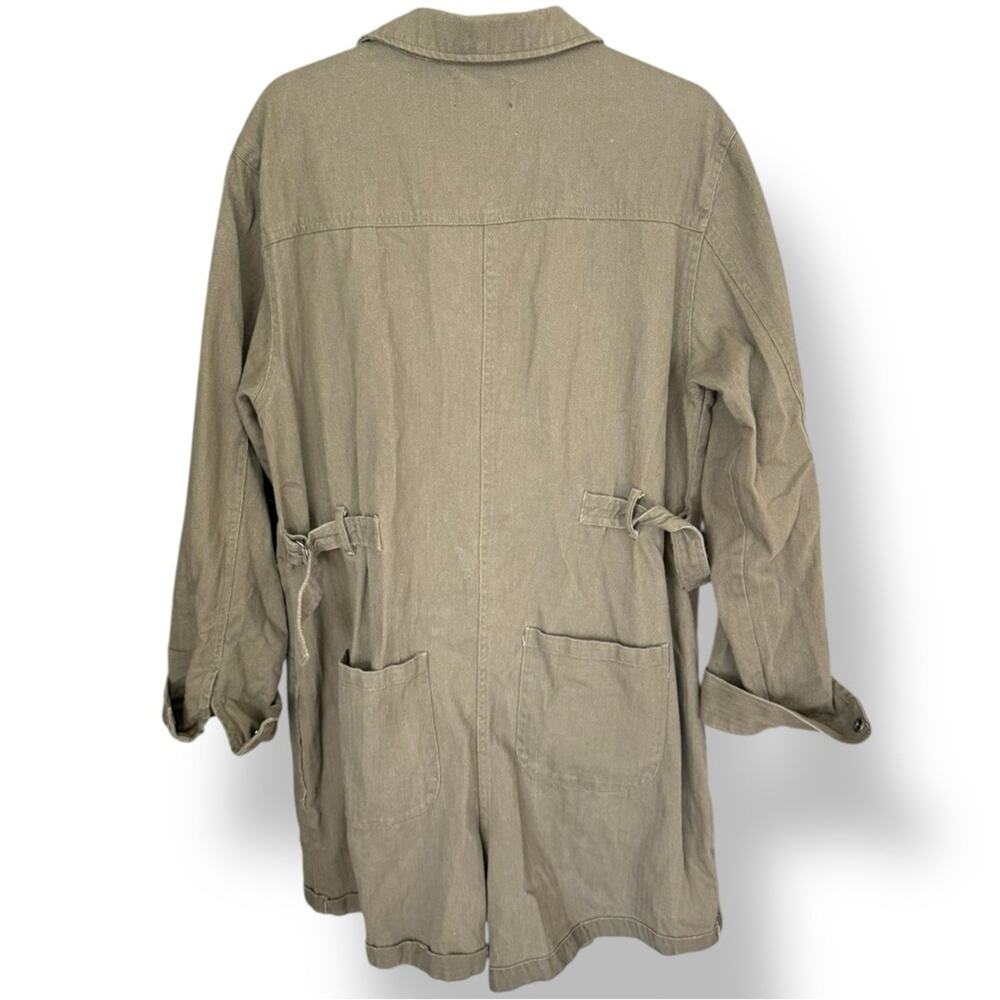 ATWYLD No Service Olive Green Utility Jumper Coveralls - Picture 4 of 6